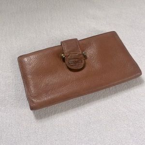 Fossil checkbook wallet